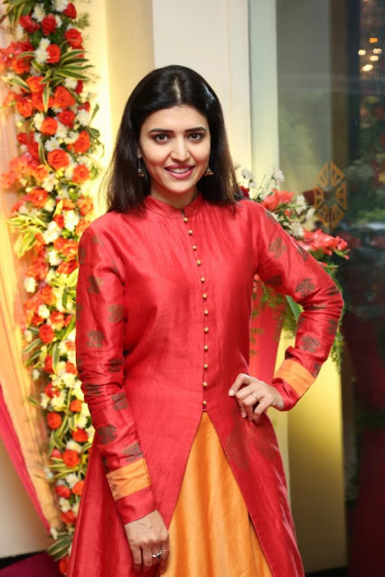 Actress Chitra Shukla Beautiful Photo Shoot In Red Dress 10